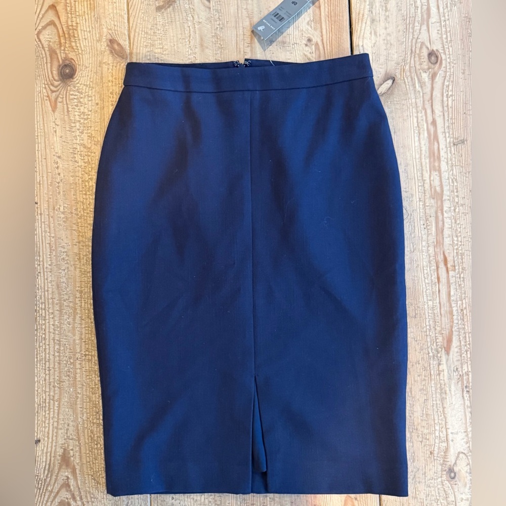 Ann Taylor Classic Blue Pencil Skirt